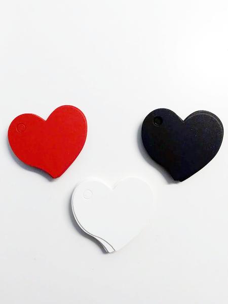 10 Geschenkanhänger Herz